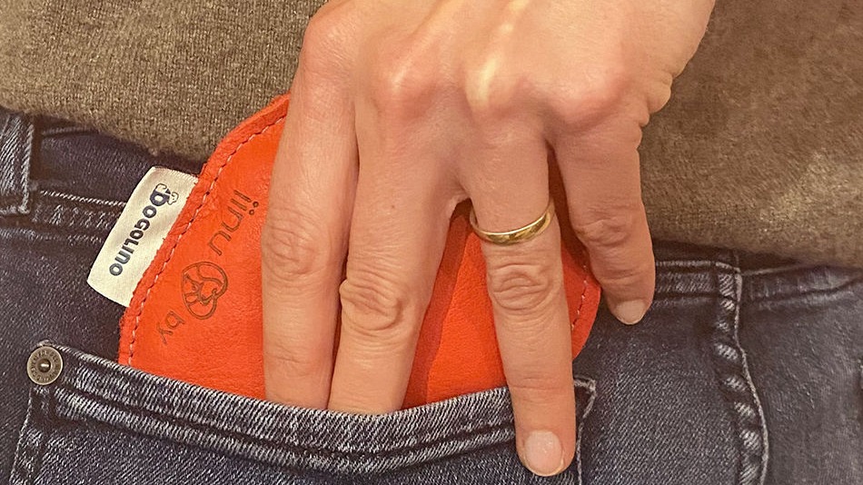 Hunde Dummy Fuzzi aus Leder